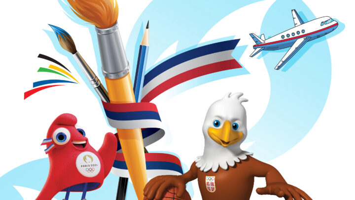 Од данас до 8. фебруара за основце траје наградни конкурс „Идемо у Париз, Срећко и Фриж те воде на Олимпијске игре!”