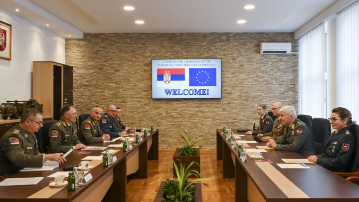 Sastanak načelnika Generalštaba Mojsilovića i generala Brigera