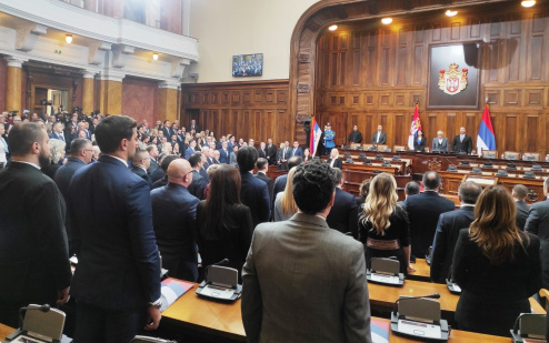 Skupština Srbije nastavila rad