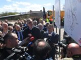 Председник Вучић обишао радове на реконструкцији и модернизацији пруге Ниш – Димитровград