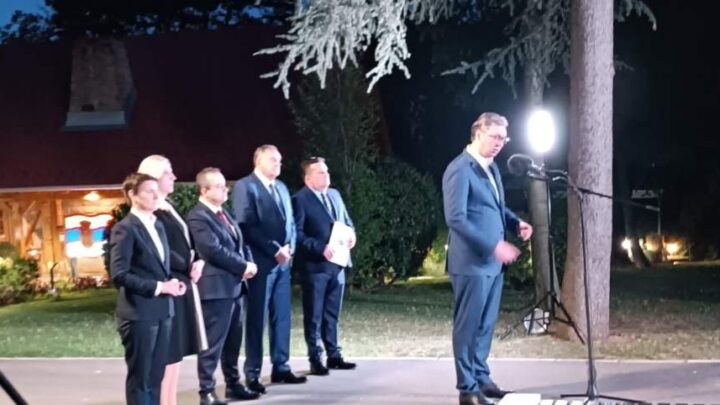 Sastanak srpskog državnog vrha sa rukovodstvom Repoblike Srpske
