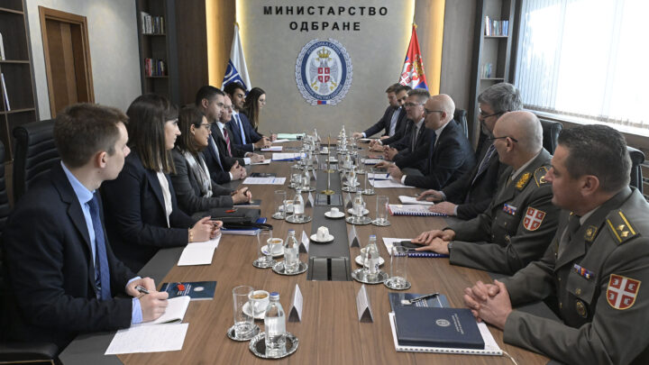 Sastanak ministra Vučevića sa predsedavajućim OEBS Ijanom Bordžom