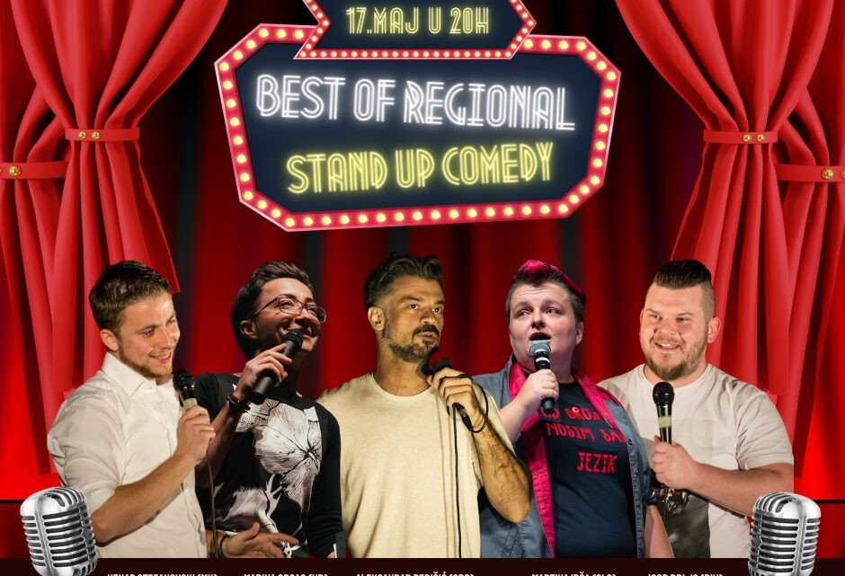 Regionalni stand up show 17. maja u Centru za kulturu Vlada Divljan Regionalni stand up show 17. maja u Centru za kulturu Vlada Divljan