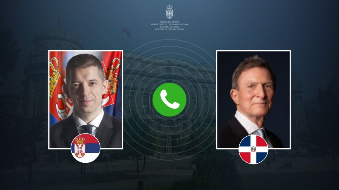 Министри Ђурић и Алварес о сарадњи Србије и Доминиканске Републике Министри Ђурић и Алварес о сарадњи Србије и Доминиканске Републике