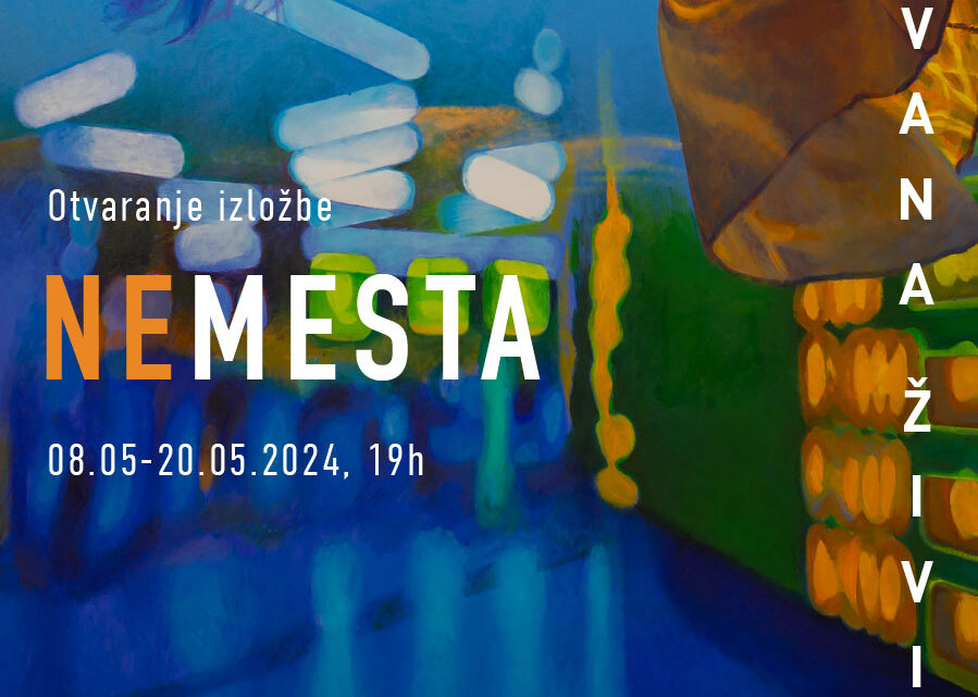 Otvaranje izložbe “Nemesta” Ivane Živić 8. maja u galeriji TransformArt