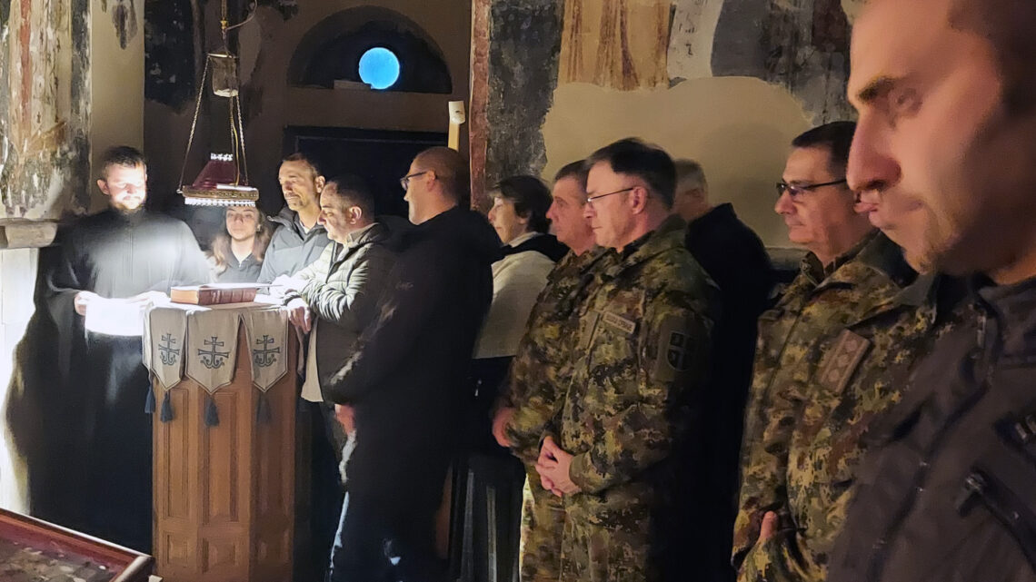 Poseta načelnika Generalštaba manastiru Studenici Poseta načelnika Generalštaba manastiru Studenici