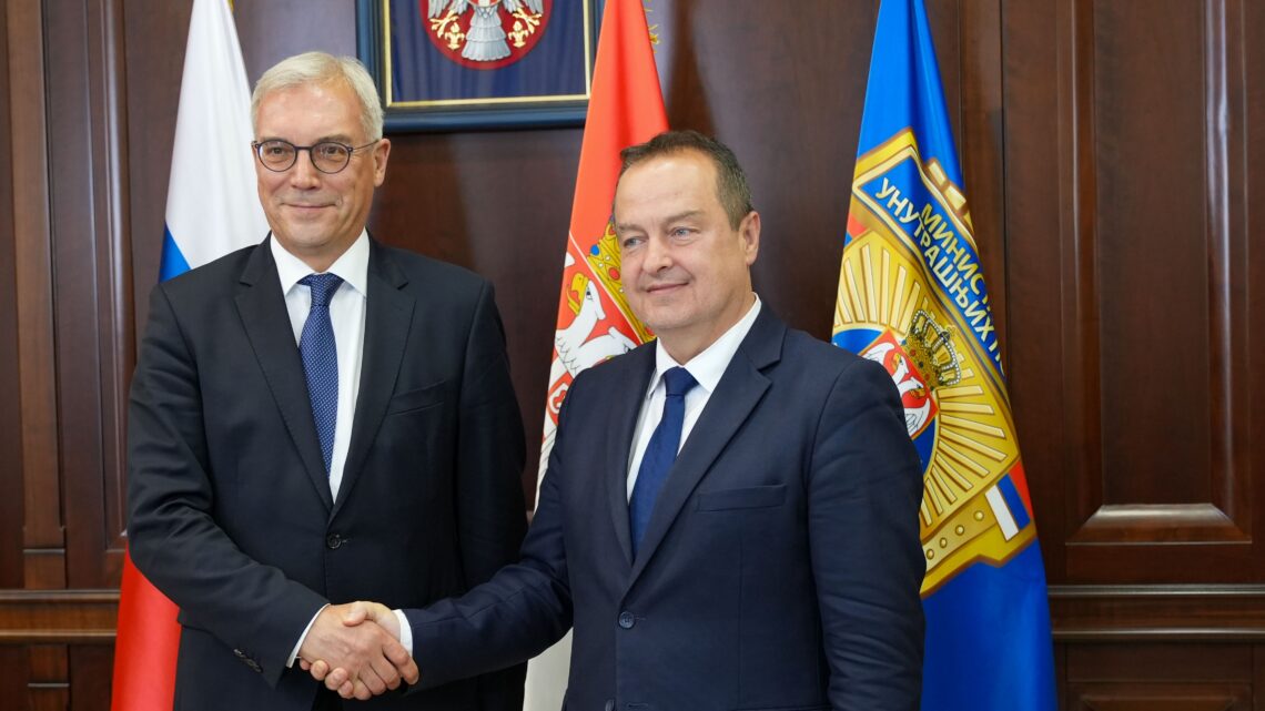 Дачић са Грушком о наставку билатералне сарадње две земље Дачић са Грушком о наставку билатералне сарадње две земље