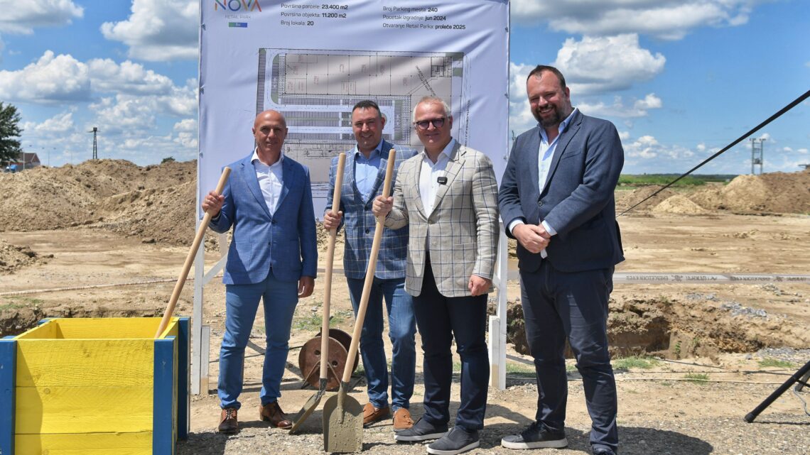 Počela izgradnja „Nova Retail park“ u Šidu Počela izgradnja „Nova Retail park“ u Šidu