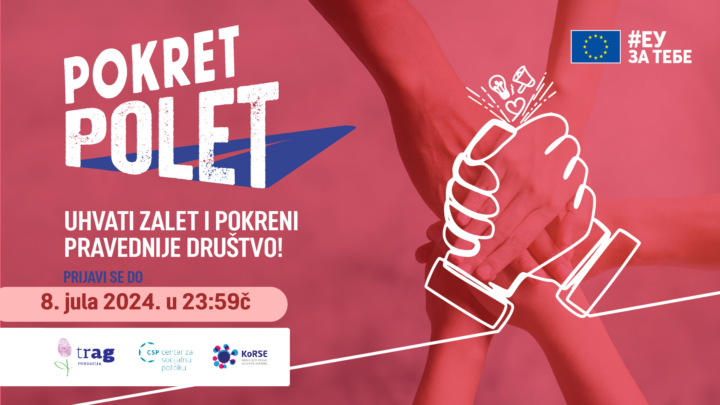 Produžen rok za prijavu za program podrške javnom zagovaranju „Pokret Polet“