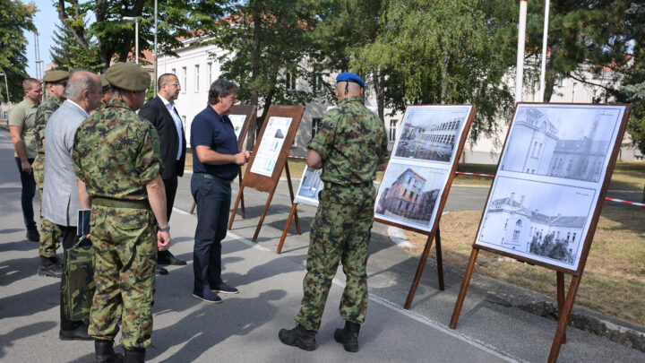 Ministar Gašić prisustvovao početku infrastrukturnih radova u kasarni „Dedinje“