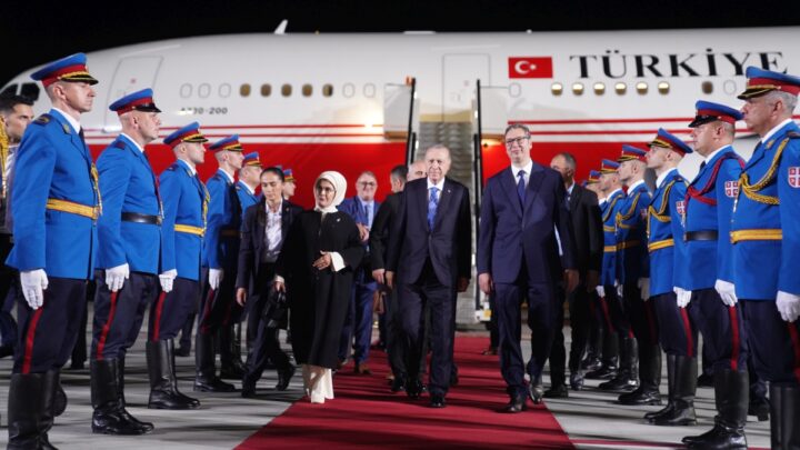 Председник Турске допутовао у посету Србији
