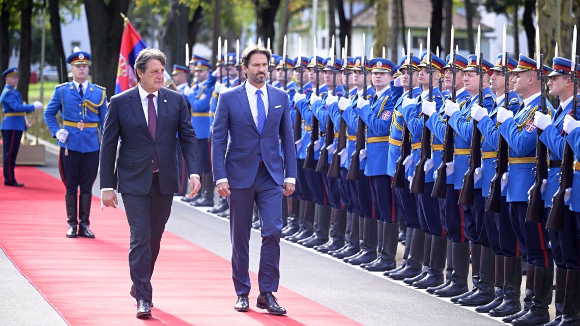 Sastanak ministara odbrane Srbije i Slovačke Sastanak ministara odbrane Srbije i Slovačke