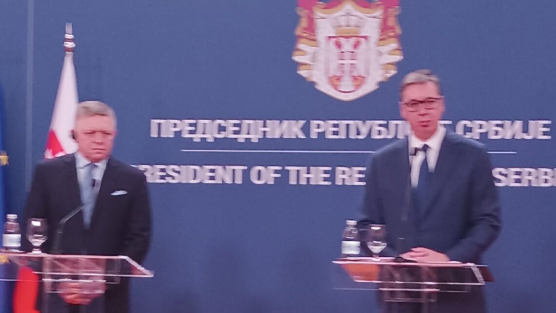 Slovački premijer Robert Fico u poseti Srbiji Slovački premijer Robert Fico u poseti Srbiji