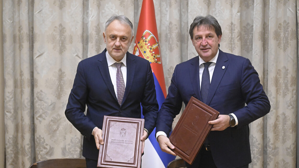 Potpisan Sporazum između Ministarstva odbrane i Ministarstva sporta Potpisan Sporazum između Ministarstva odbrane i Ministarstva sporta