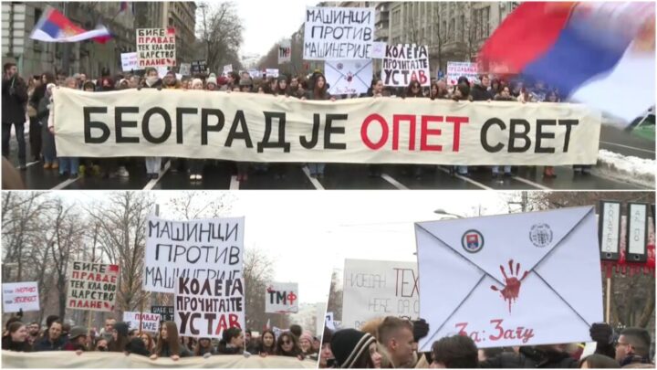 Studenti pevali „Izađi, mala“ Zagorki Dolovac, odbili da pošalju delegaciju u tužilaštvo, ostavili pisma