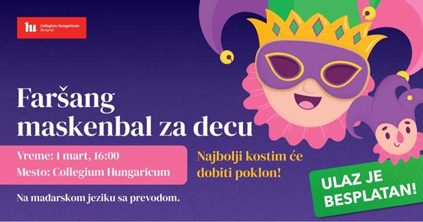 Oproštaj od zime na sjajnom maskenbalu u Collegium Hungaricum