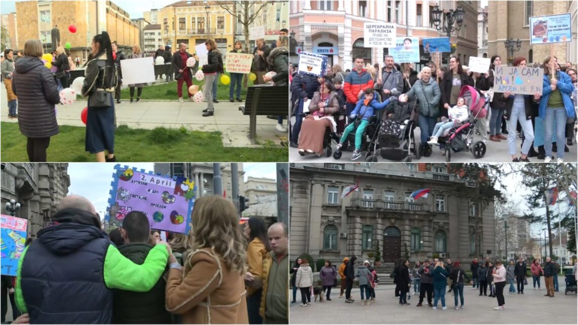 Protesti roditelja dece sa autizmom u više gradova: Sistem vidi, ali ne razume potrebe naše dece Protesti roditelja dece sa autizmom u više gradova: Sistem vidi, ali ne razume potrebe naše dece