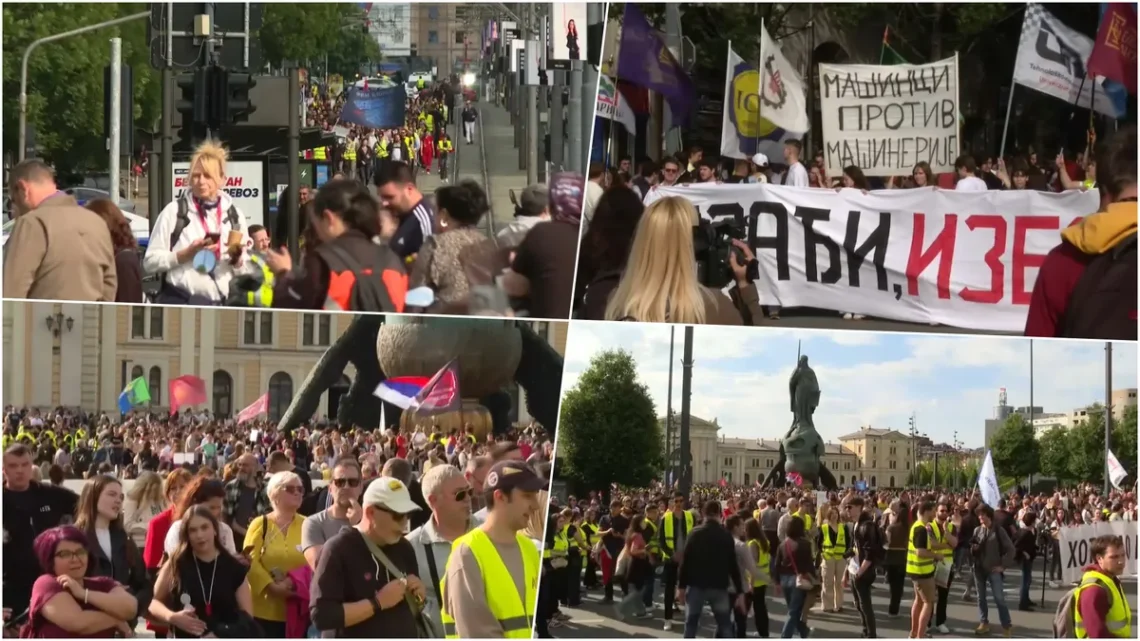 Održan protest „Hoćemo izbore“ u Beogradu, studenti biciklisti i pešaci stižu u Šabac Održan protest „Hoćemo izbore“ u Beogradu, studenti biciklisti i pešaci stižu u Šabac